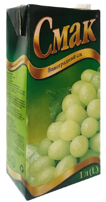 Сік Смак Виноградний 1 л